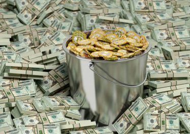 Bucket of Bitcoins