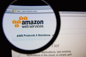 Amazon Web Services Logo. 