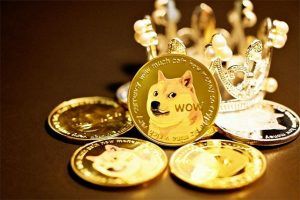 An image featuring Dogecoin concept
